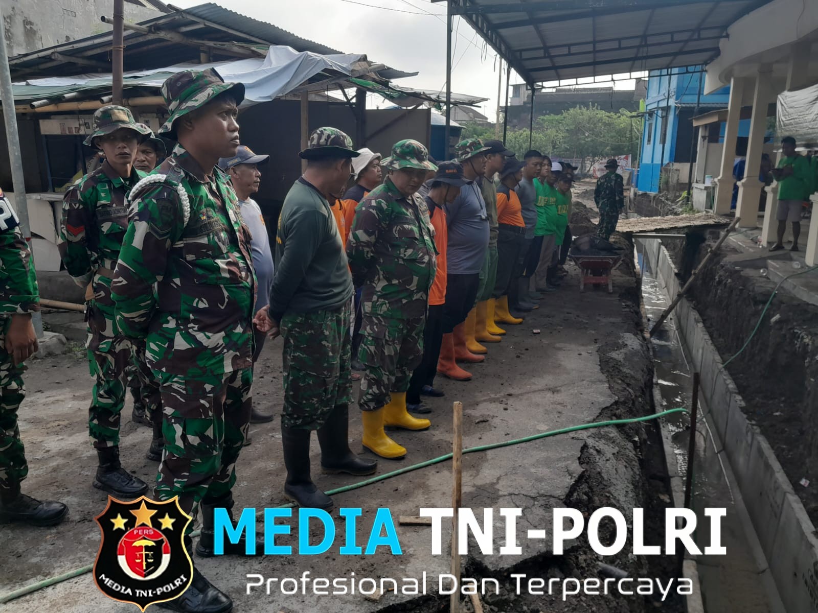 Danramil 03 Serengan, Pimpin Apel Pengecekan Kesiapan Anggota Satgas TMMD Sengkuyung Tahap I TA. 2026