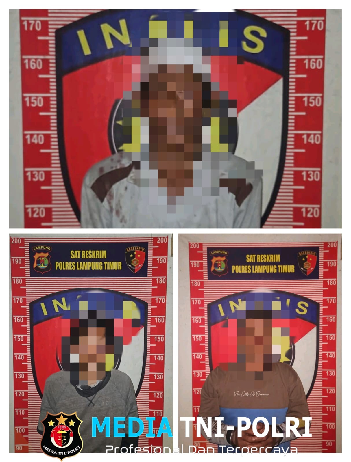 Lakukan Perburuan Liar, Sat Reskrim Polres Lampung Timur Amankan 3 Orang Pelaku