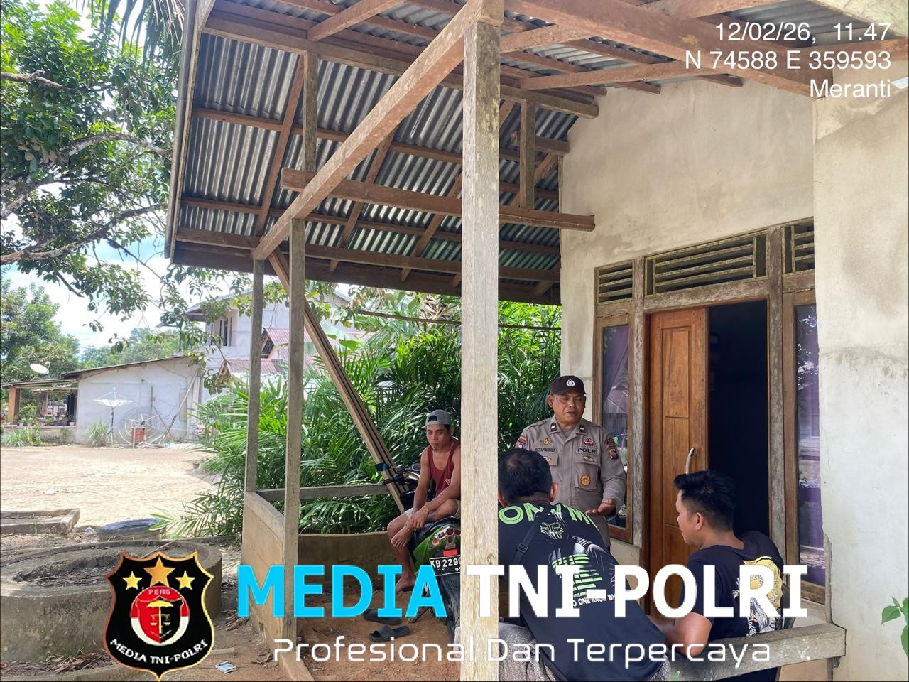 Silaturahmi Humanis Polisi, Warga Diberi Himbauan Kamtibmas Secara Santai