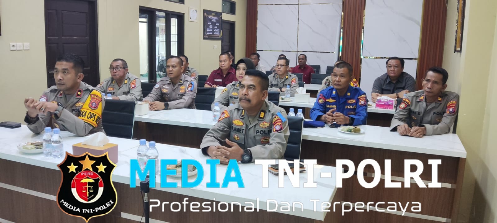 Polres Kotim Mengikuti Rapim Polri 2026 melalui Zoom Meeting bersama Kapolri Pada Hari Ke-3