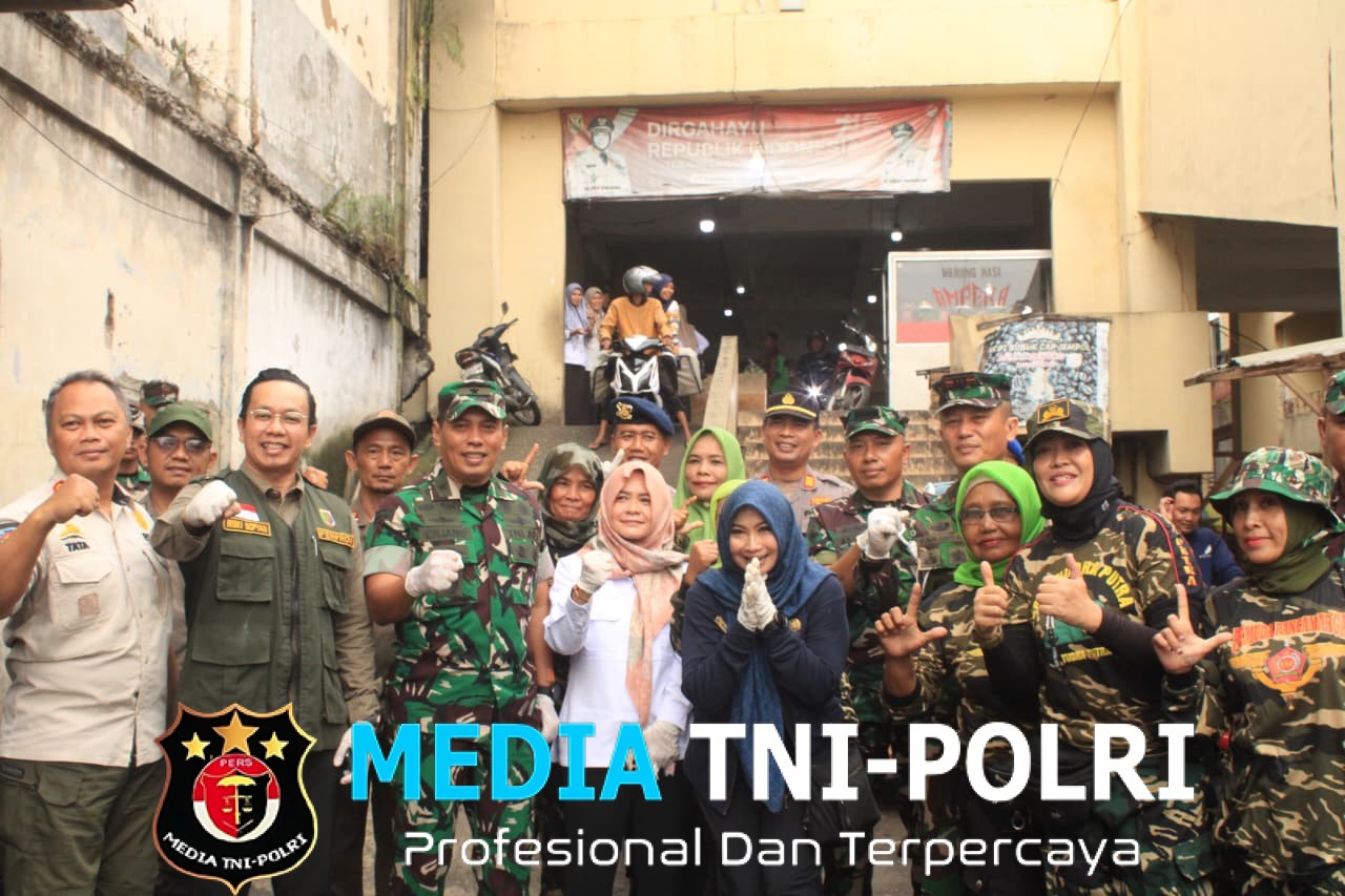 Irdam XXI/Radin Inten Pimpin Karya Bakti Sosialisasi Gerakan Lingkungan Hidup Bebas Sampah (Zero Waste) Di Bandar Lampung