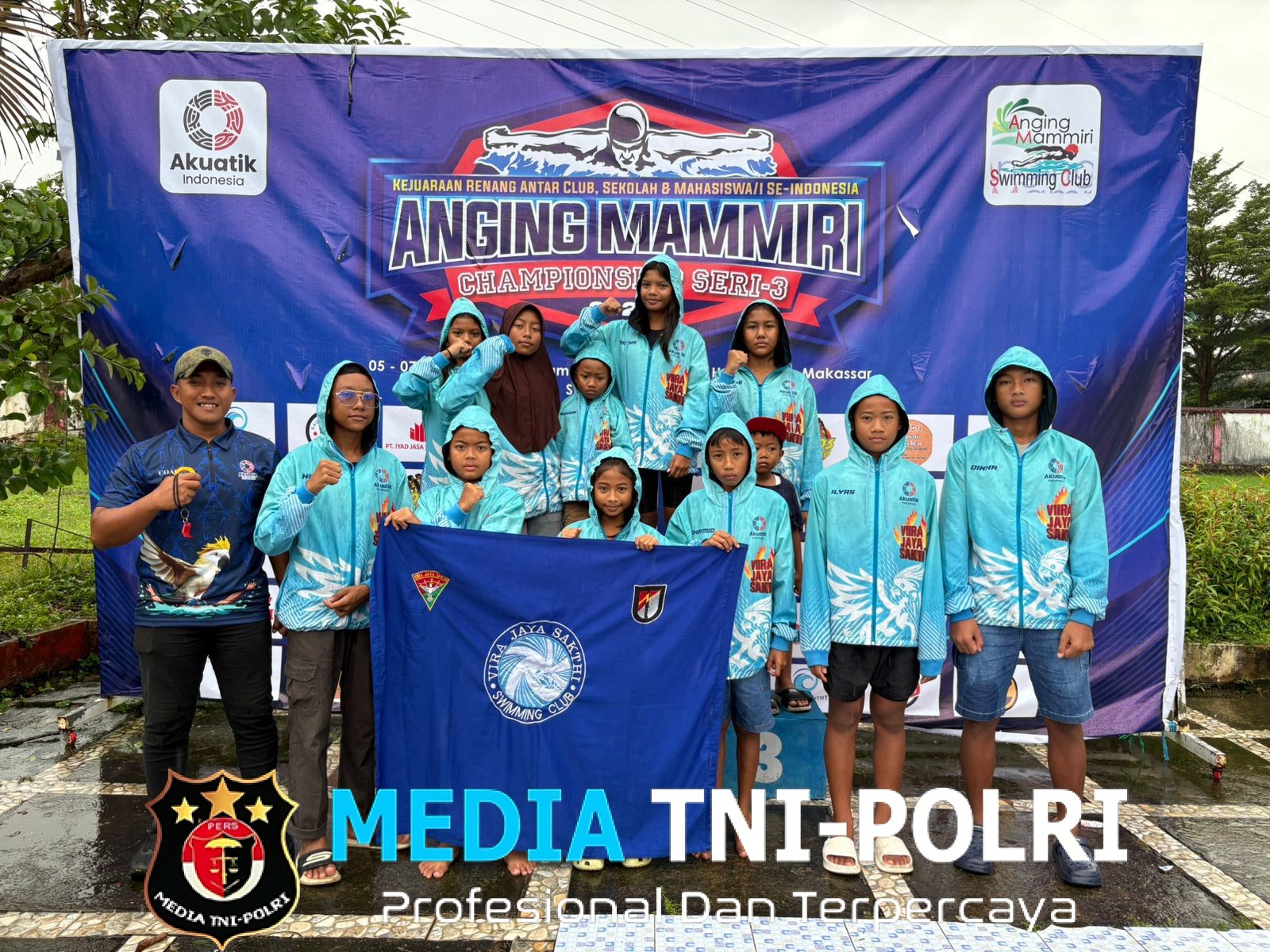 Vira Jaya Sakti (VJS) Swimming Club, Tampil Gemilang di Anging Mammiri Championship 3 Makassar