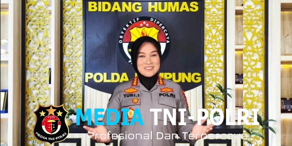 Dukung Gerakan Indonesia ASRI, Personel Polda Lampung Gelar Kurve Bersama