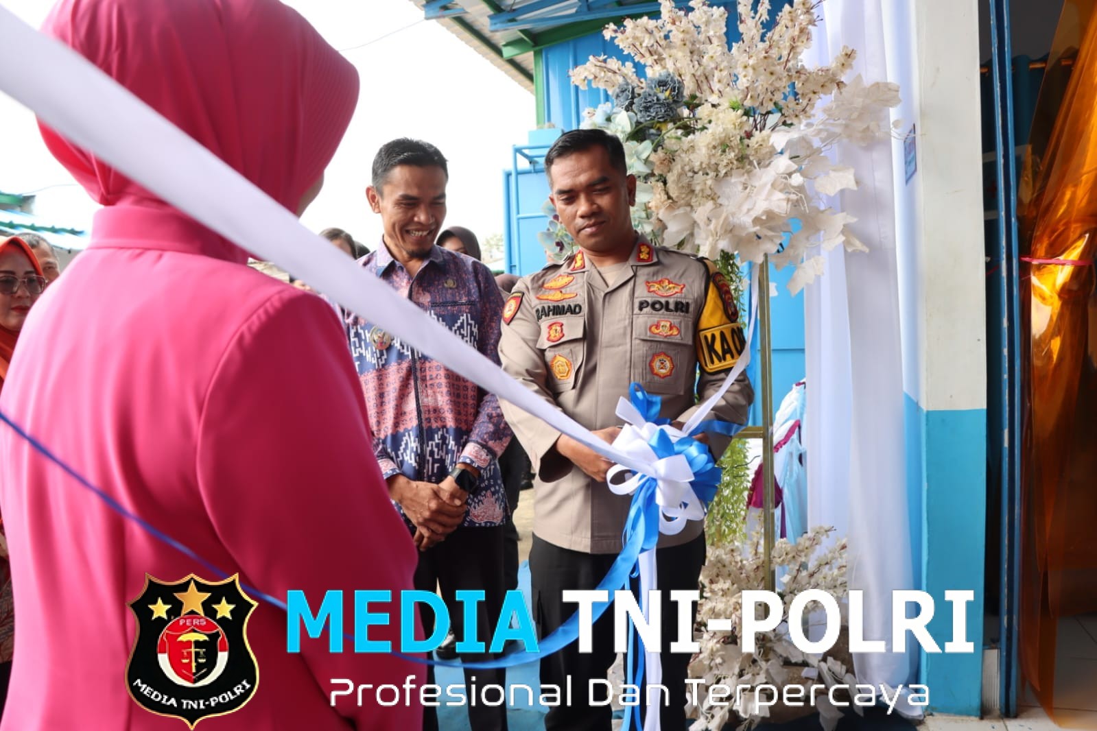 SPPG Yayasan Kemala Bhayangkari Polres Tanggamus Diresmikan Serentak oleh Presiden RI