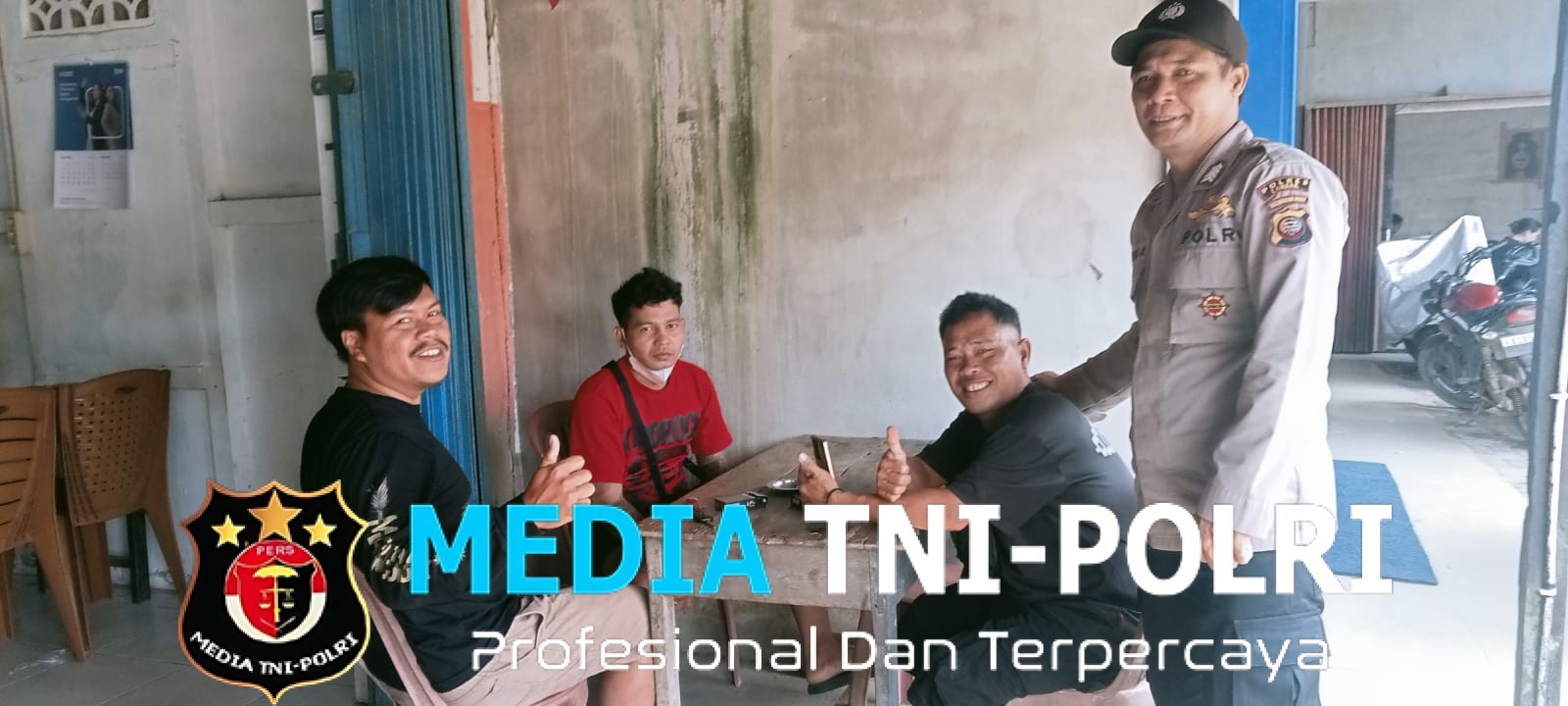 Ngobrol Santai, Polisi Sengah Temila Ajak Warga Peduli Kamtibmas