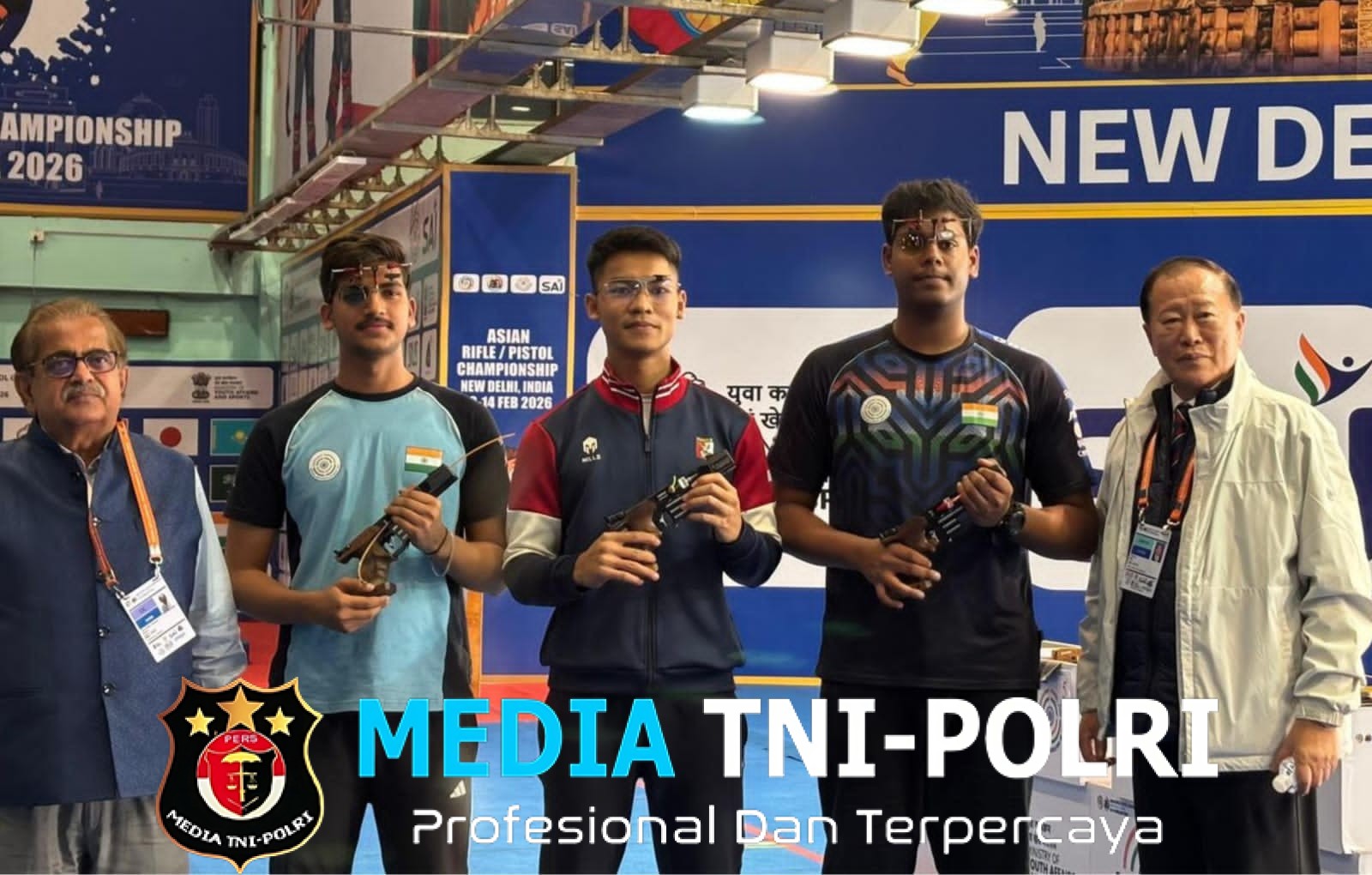 Brimob Polda Metro Jaya Torehkan Prestasi di Kejuaraan Asian Rifle/Pistol Championship 2026