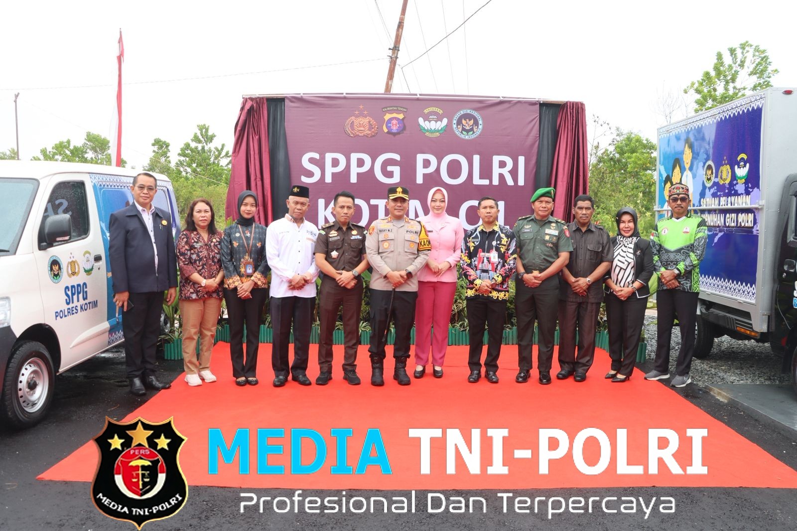 SPPG Polri Kotim 01 ikuti Launcing Serentak oleh Presiden Prabowo