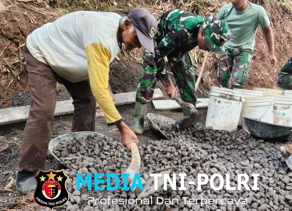 Ini Dia Sosok Mbah Kasidi Yang Turut Mensukseskan TMMD 127 Di Desa Kembang Jatipurno