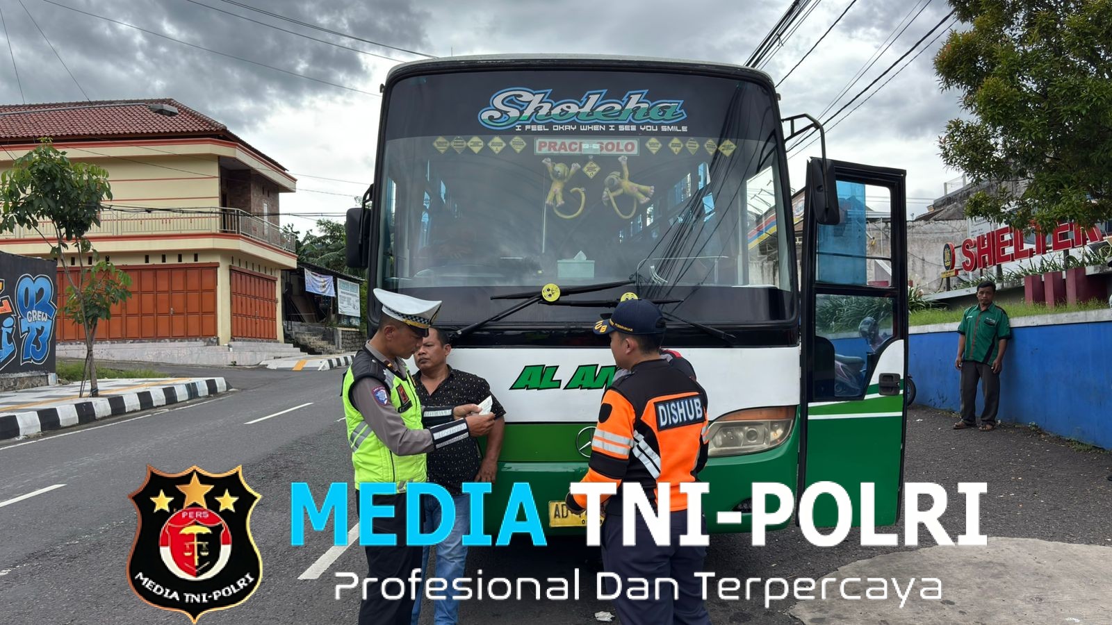 Ramchek Ops Keselamatan Candi 2026, 13 Bus AKAP dan AKDP di Wonogiri Dinyatakan Layak Jalan