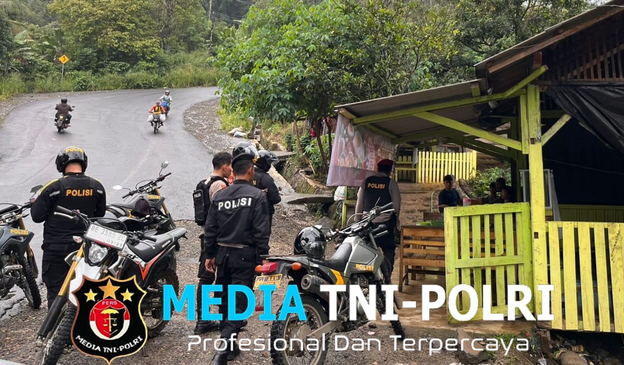 Tim Patroli Perintis Presisi Polres Tanggamus Sambangi Ulu Belu dan Dua Kecamatan Lain
