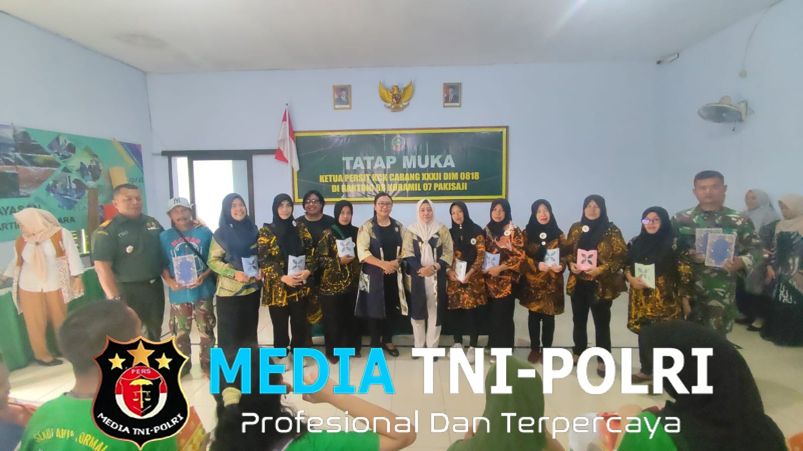 Ketua Persit KCK Cabang XXXII Kodim 0818 Kunjungi Ranting 8 Koramil 0818/07 Pakisaji, Perkuat Pembinaan dan Tebar Kepedulian Sosial