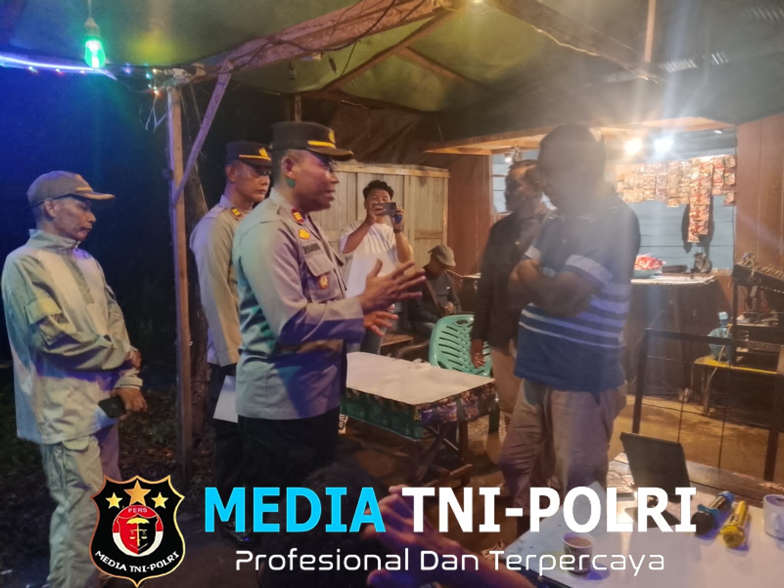 Kapolsek Baamang AKP Much Romadhon S.H,M.M Gelar Apel Siaga Kamtibmas Sambut Ramadhan 1447 H