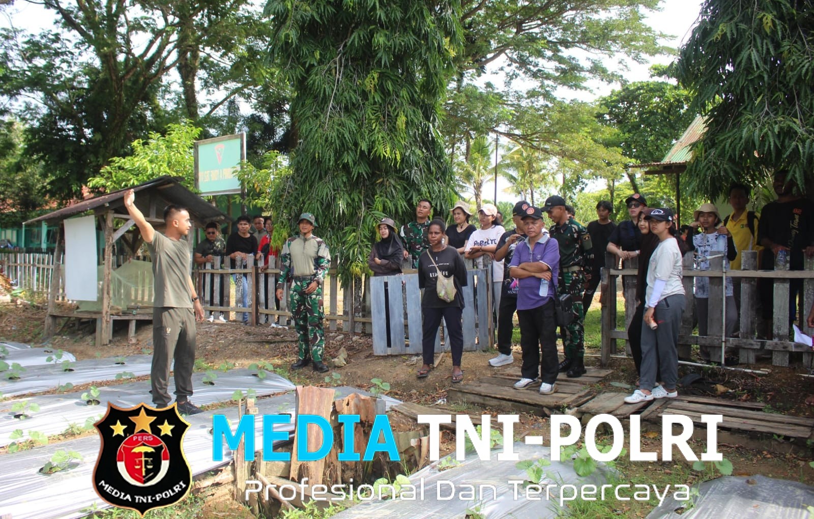 Yonif 762/VYS Buka Ruang Inovasi “Sinergi Mahasiswa UNIPA untuk Masa Depan Pangan Papua Barat Daya”