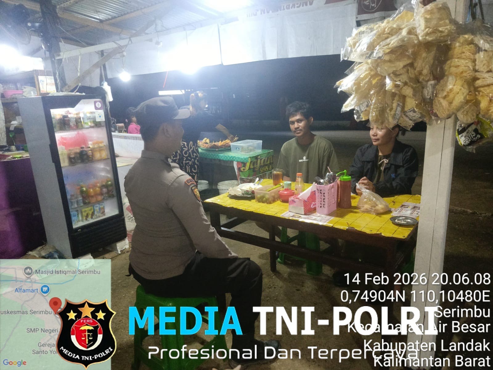 Polisi Tingkatkan Patroli Malam, Wujudkan Rasa Aman di Tengah Masyarakat