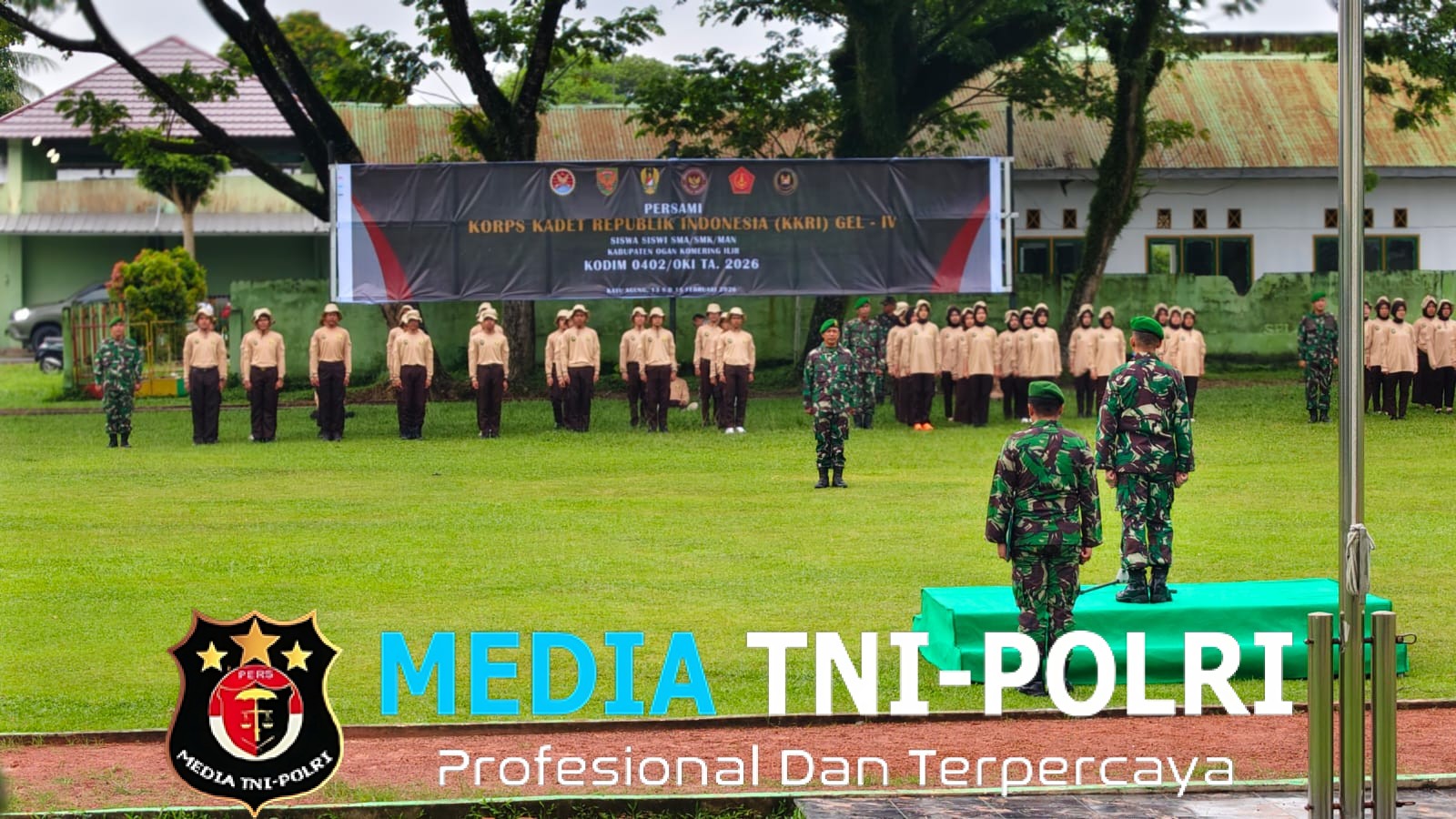 Kodim 0402/OKI-OI Resmi Tutup Persami KKRI, Wujud Nyata Pembinaan Generasi Penerus Bangsa