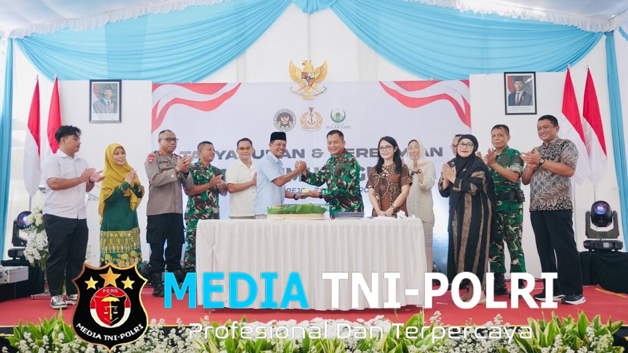 Brigjen TNI (Mar) Nawawi Resmikan SPPG Sumuragung 2 di Sumberejo, Wujud Nyata Sinergi dan Pemberdayaan Masyarakat Bojonegoro