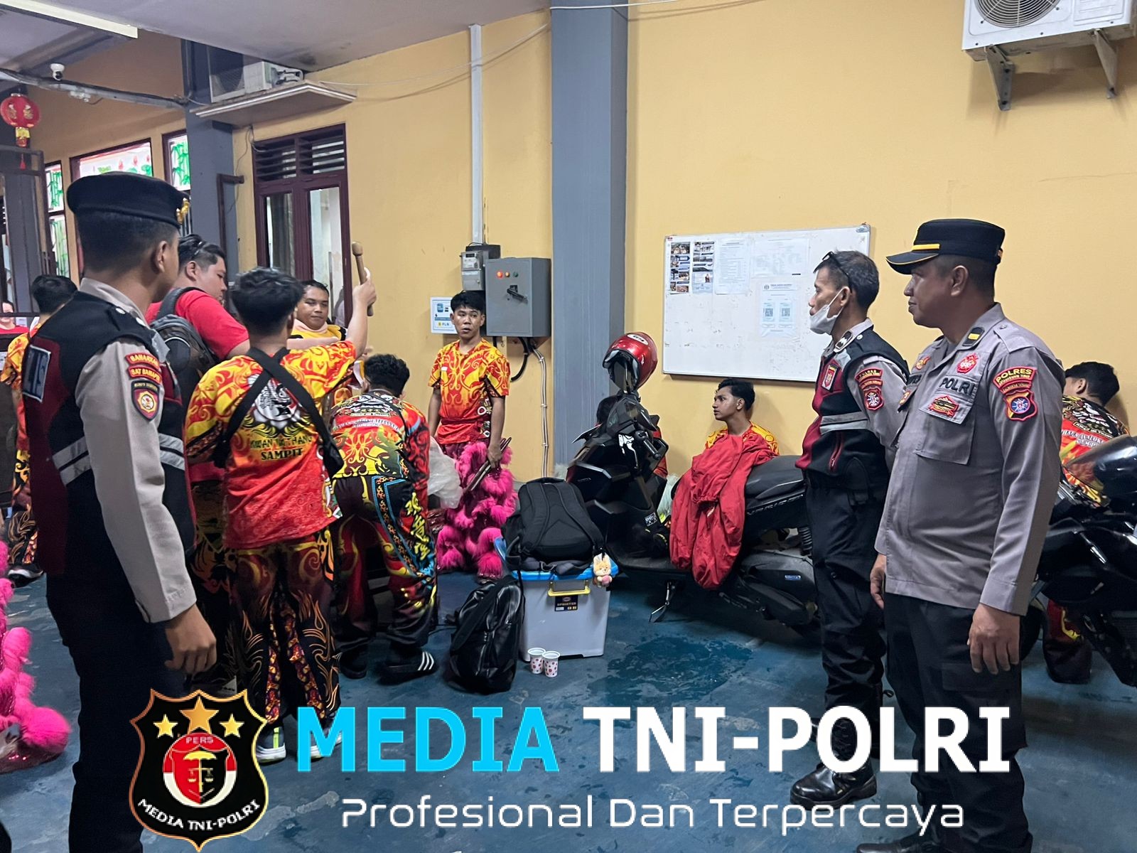 Polres Kotim Amankan Ibadah Tahun Baru Imlek 2577 di Vihara Karuna Maitreya, Situasi Aman dan Tertib