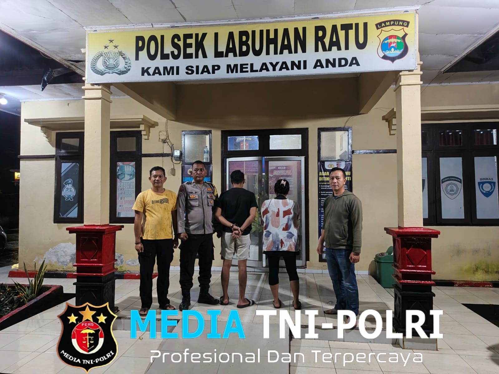 Polsek Labuhan Ratu Ungkap Kasus Tindak Pidana Narkotika Di Room Karaoke
