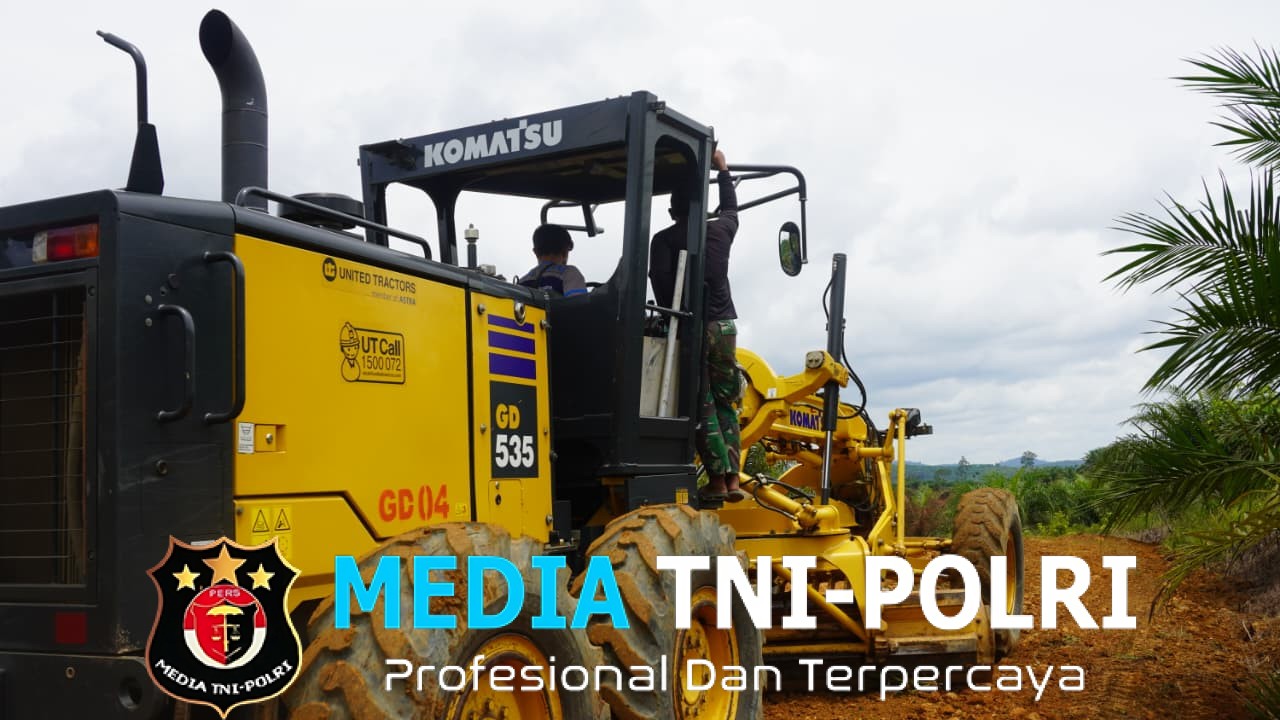 Satgas TMMD Reguler ke-127 Kodim 1015/Sampit, Kerahkan Alat Berat Grader