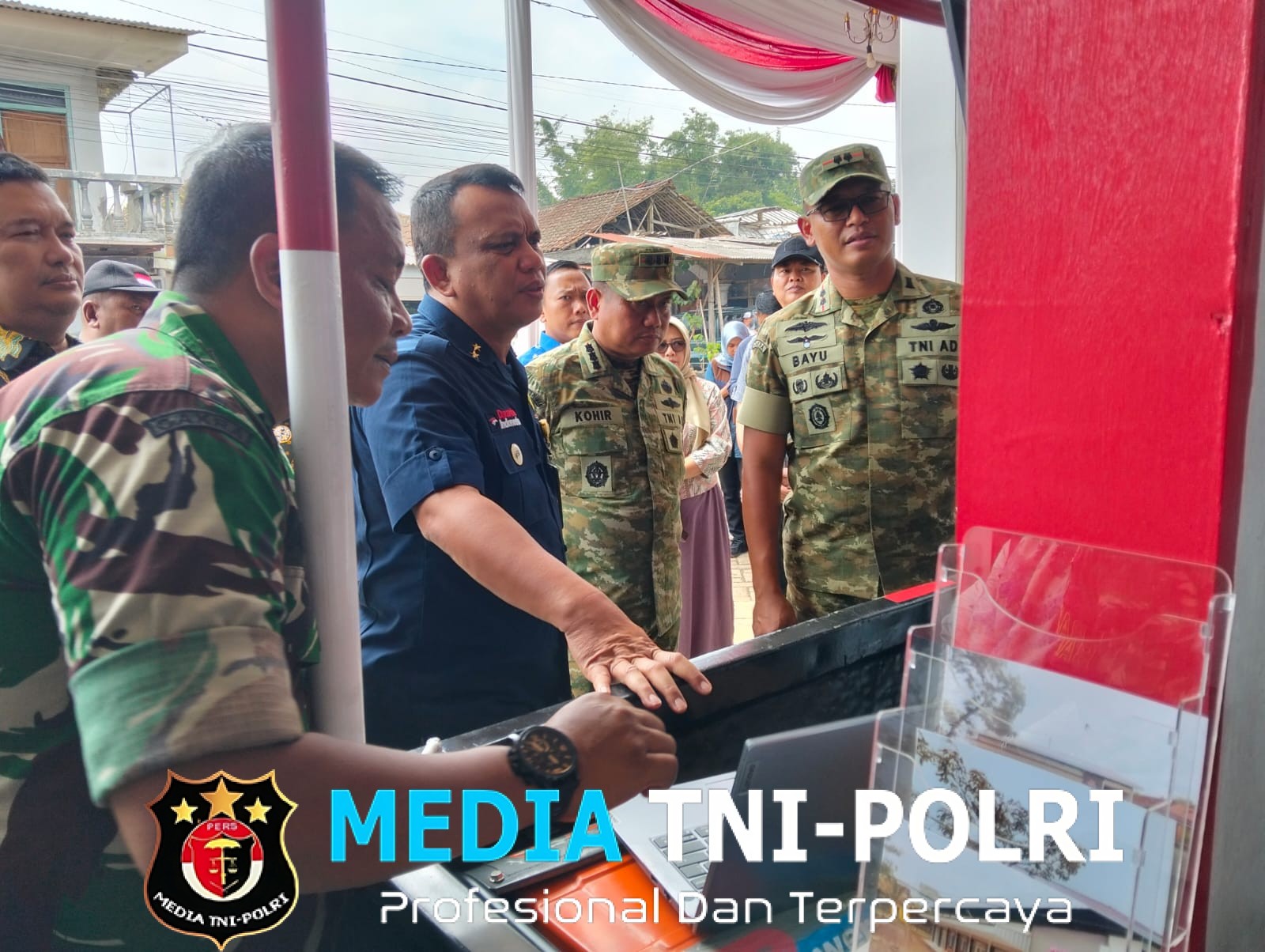 Dandim 0818/Malang-Batu Dampingi Kunjungan Kerja Wakil Dirut Agrinas Palma Nusantara Tinjau KDKMP Randuagung Singosari