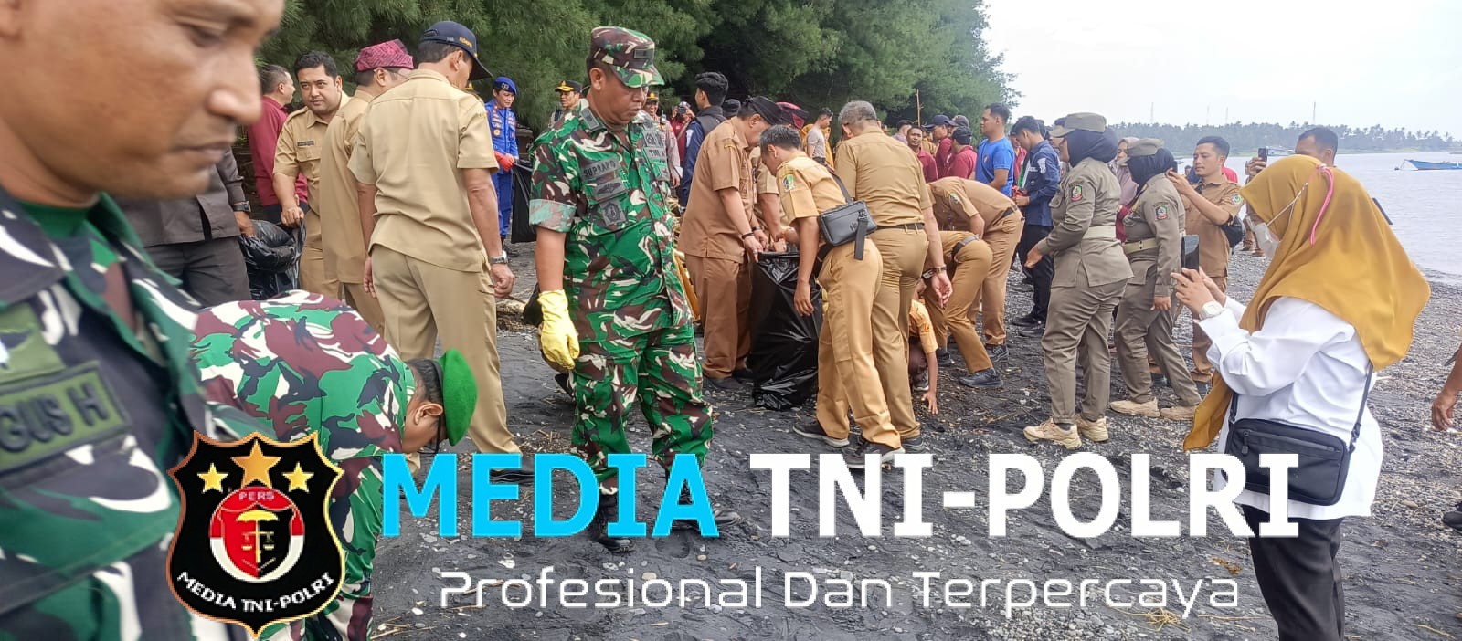 Pantai GWD Diserbu Ratusan Personel, Bupati Ifuk Turun Langsung Pimpin Aksi ASRI