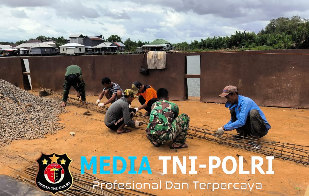 Satgas Kebut Pekerjaan, Pemasangan Pipa Pylon Jembatan Gantung Dipercepat