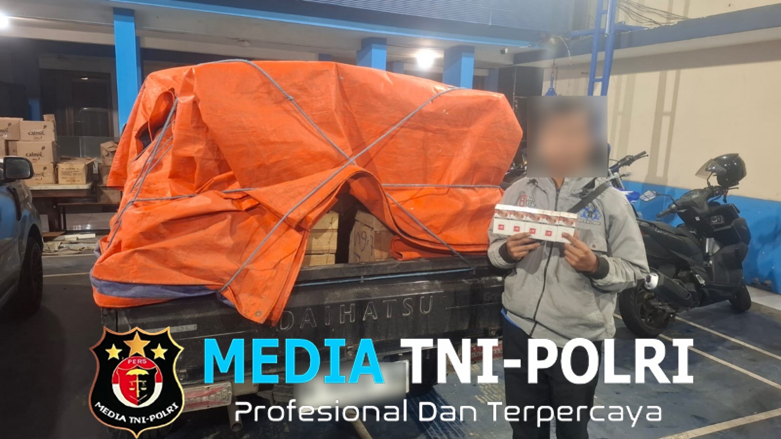 Tengah Malam Tanpa Henti, Bea Cukai Malang Sikat 110 Ribu Batang Rokok Ilegal di Jasa Ekspedisi
