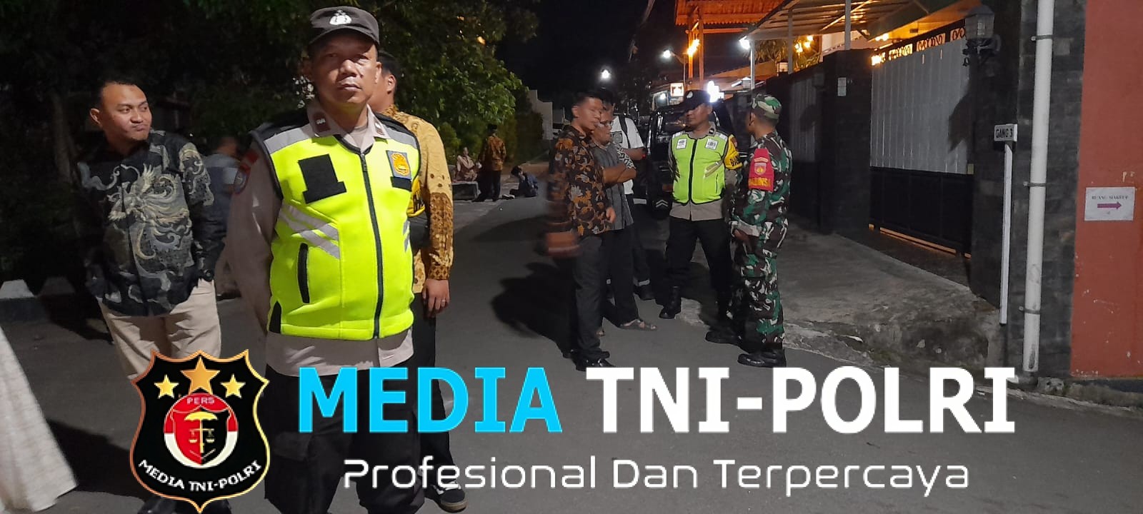 Babinsa Siswodipuran Laksanakan Patroli Kamtibmas di Wilayah Boyolali Kota