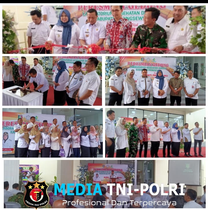 Gedung Laboratorium Kesehatan Daerah Pringsewu Diresmikan Bupati Riyanto Pamungkas