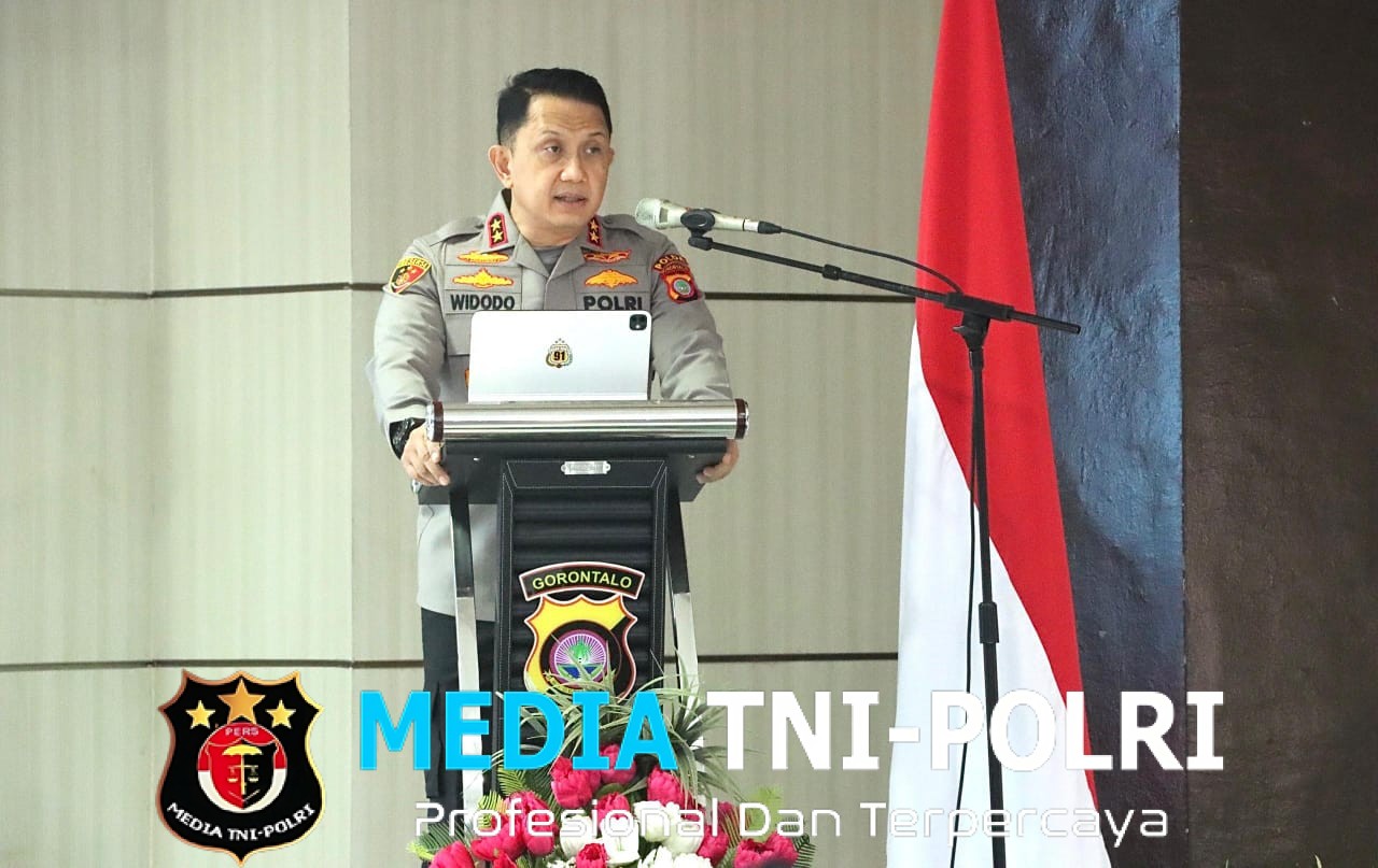 Bersama Gubernur, Kapolda Gorontalo Pimpin Rapim 2026 Dukung Program Pemerintah