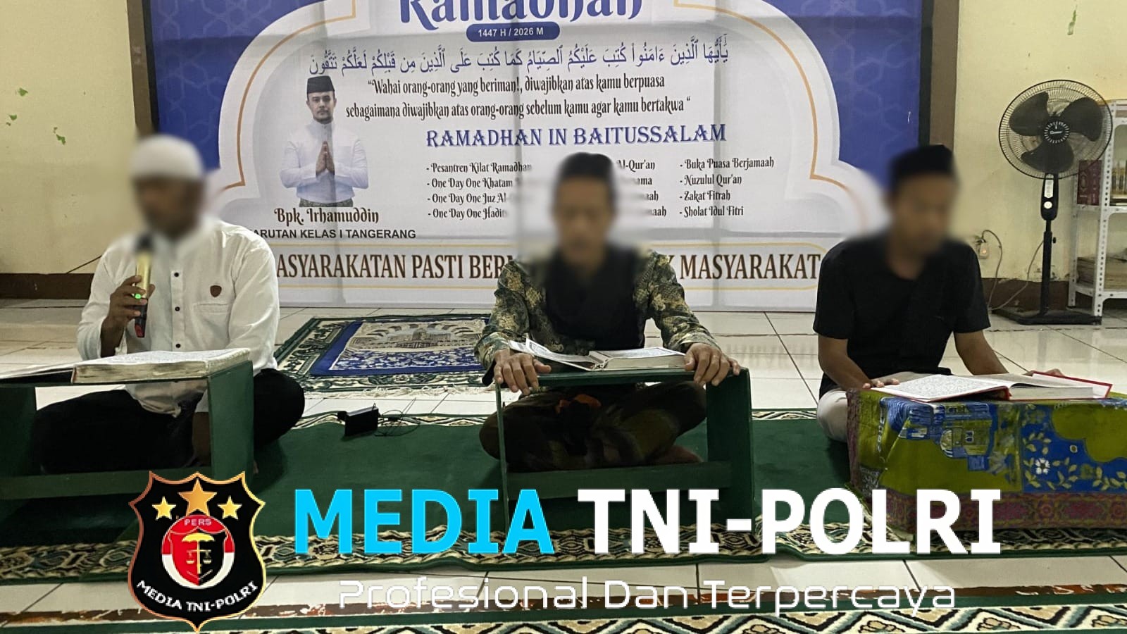 One Day One Juz Bagi Warga Binaan Rutan Tangerang