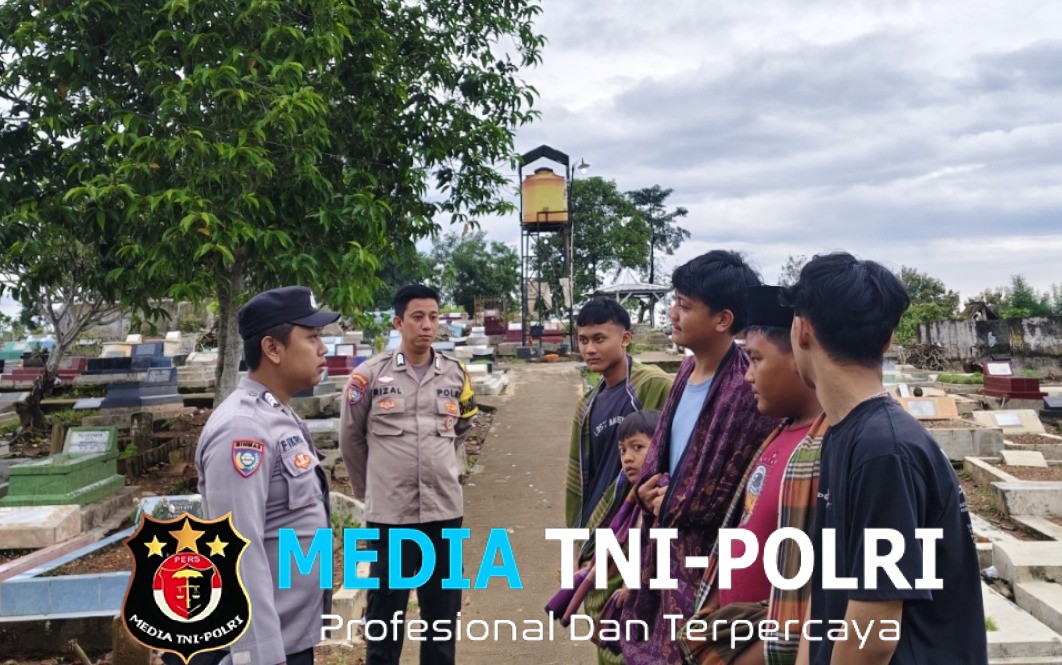 Sering Jadi Lokasi Perang Petasan, Area TPU Pringsewu Selatan Dijaga Polisi