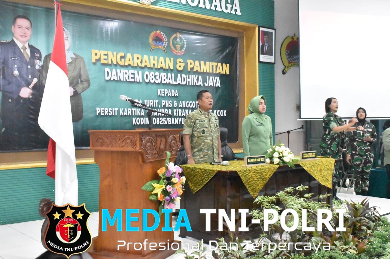 Pamit Penuh Makna di Ujung Timur Jawa Danrem 083/Baladhika Jaya Titip Pesan Kehormatan dan Jati Diri Prajurit