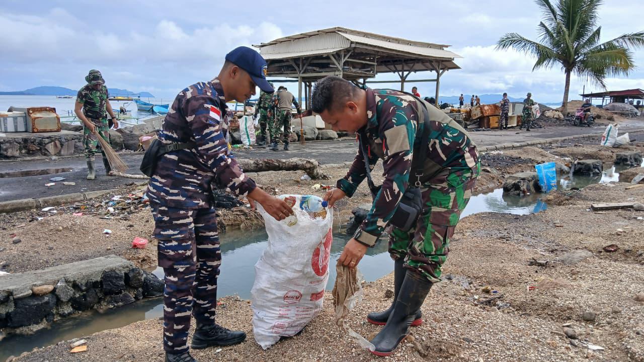 Gerakan Indonesia Asri Kodim 1310/Bitung, Wujud Lingkungan Bersih dan Sehat