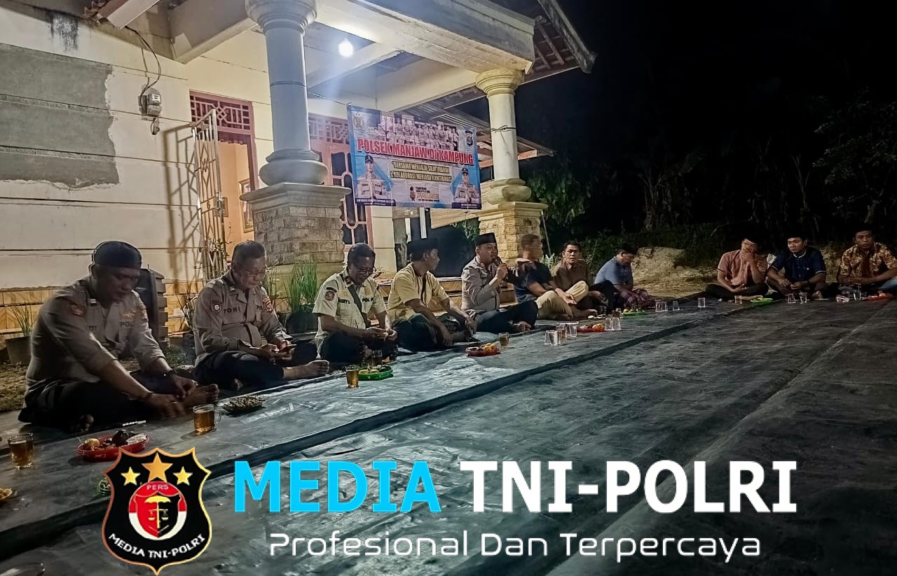 Usai Tarawih, Kapolsek Seputih Banyak Gelar PMK di Kampung Sri Basuki, Ajak Warga Jaga Kondusifitas Ramadhan