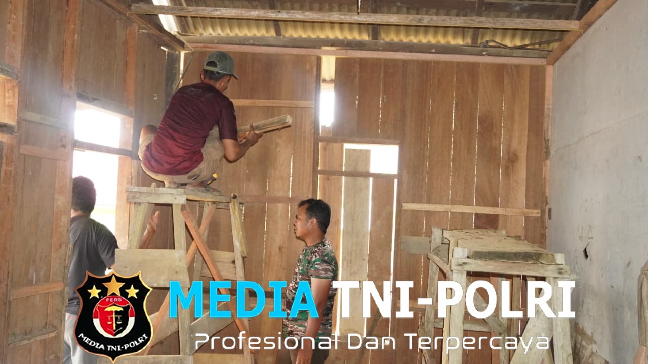 Ramadhan Penuh Dedikasi, Satgas TMMD Reguler ke-127 Kejar Pembangunan RTLH