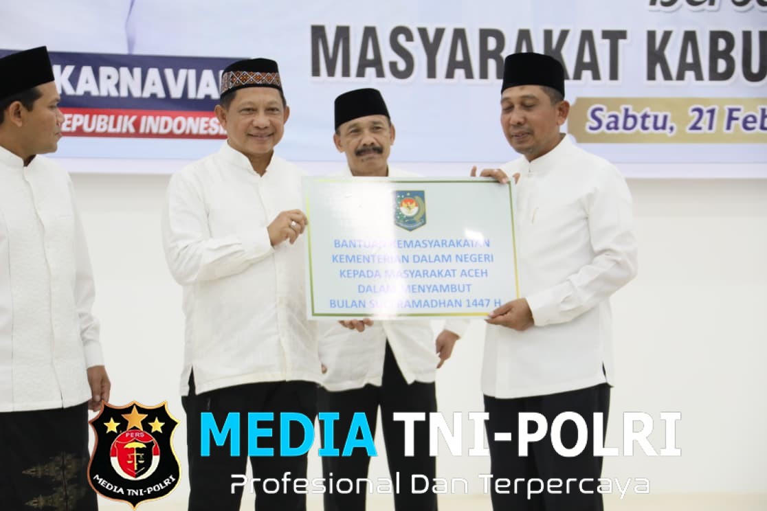 Buka Puasa Bersama Masyarakat Pidie Jaya, Kasatgas Tito Tegaskan Percepatan Infrastruktur dan Hunian Tetap