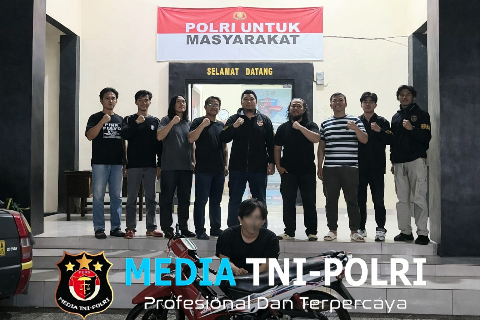 Dibackup Tekab 308 Presisi Polres Tanggamus, Polsek Pulau Panggung Tangkap Pelaku Curanmor di Ulu Belu