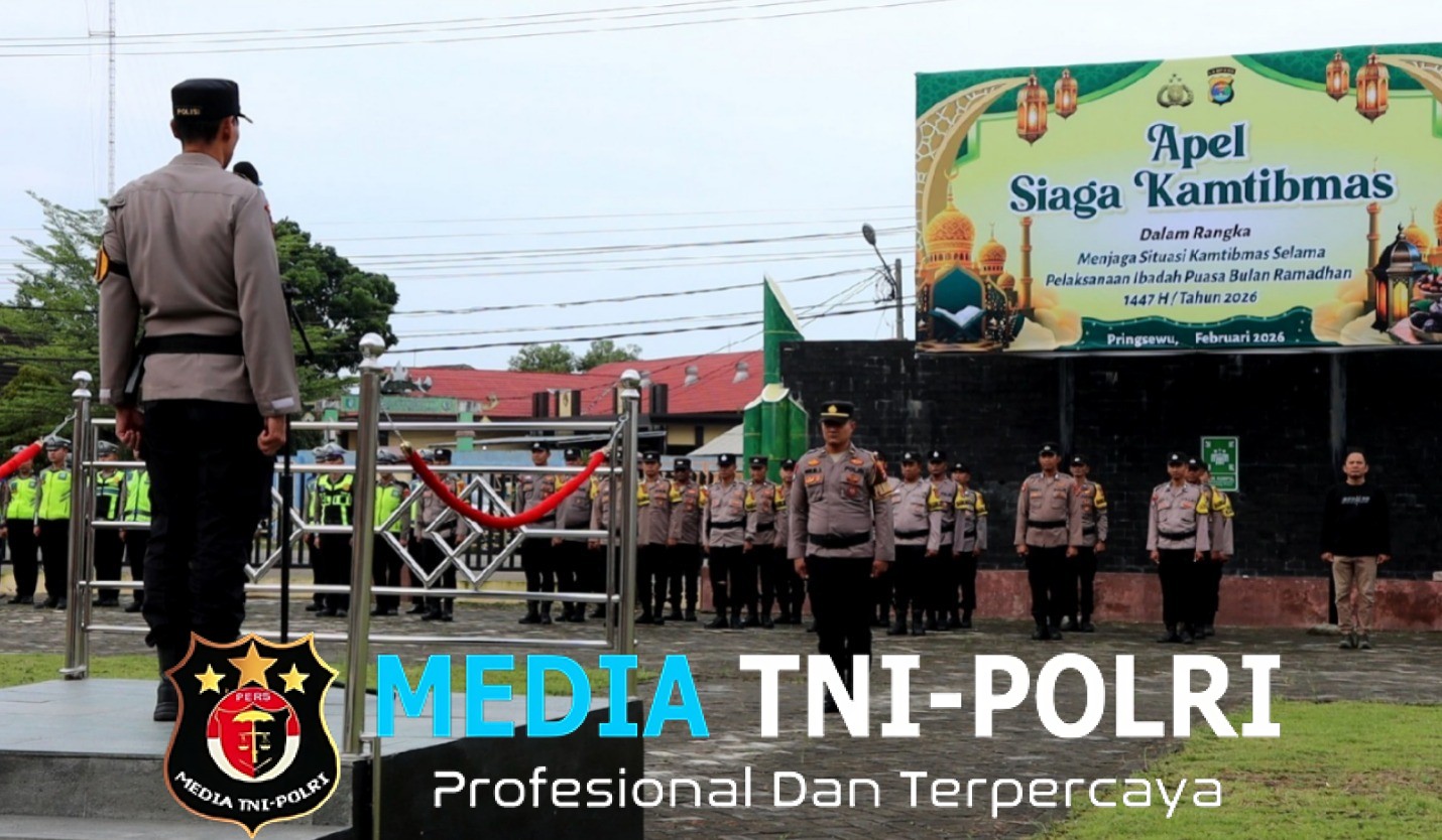 Apel Siaga Ramadan, Polres Pringsewu Tingkatkan Pengamanan dan Stabilitas Bahan Pokok