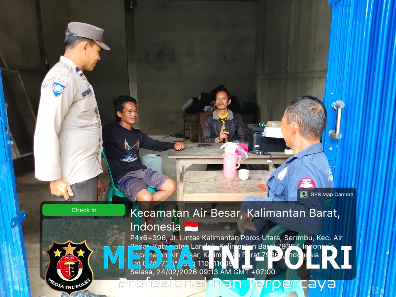 Polisi Hadir di Tengah Warga, Bangun Kebersamaan dan Sampaikan Himbauan Kamtibmas