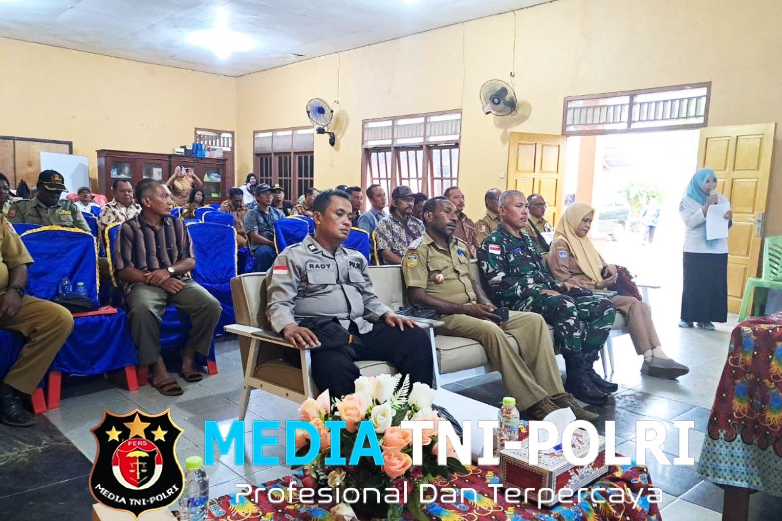 Danposramil Semangga Hadiri Musrenbang Distrik, Wujud Sinergitas Membangun Merauke Dari Kampung