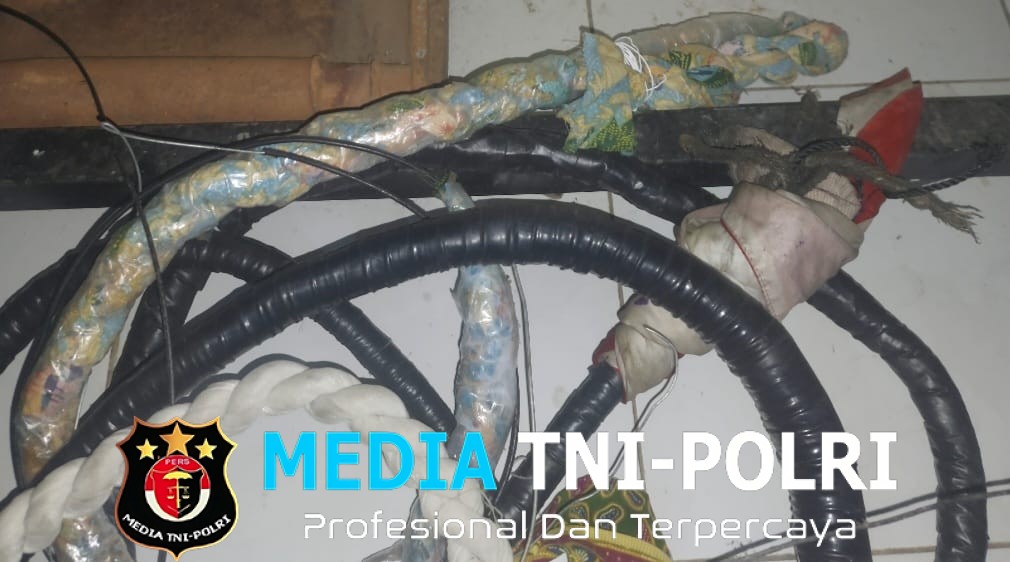 Razia Perang Sarung, Polsek Kota Agung Amankan 6 Alat Pemukul Berisi Kawat