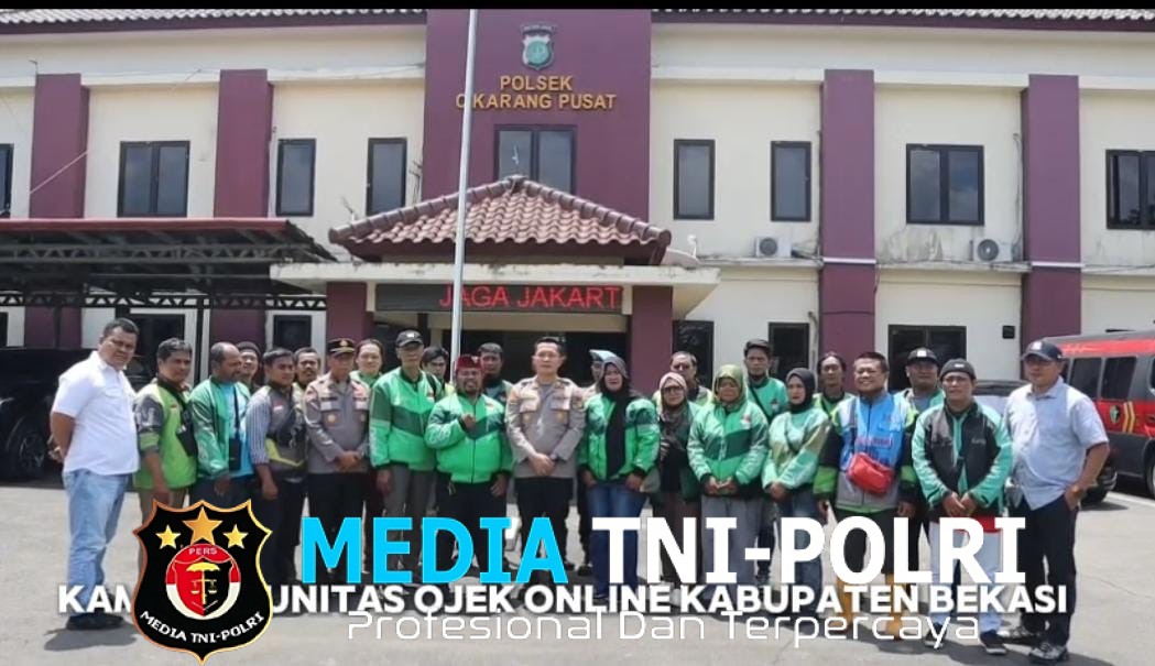 Kapolres Metro Bekasi Gelar Silaturahmi Dengan Ojol Kabupaten Bekasi, Sinergi Jaga Kamtibmas