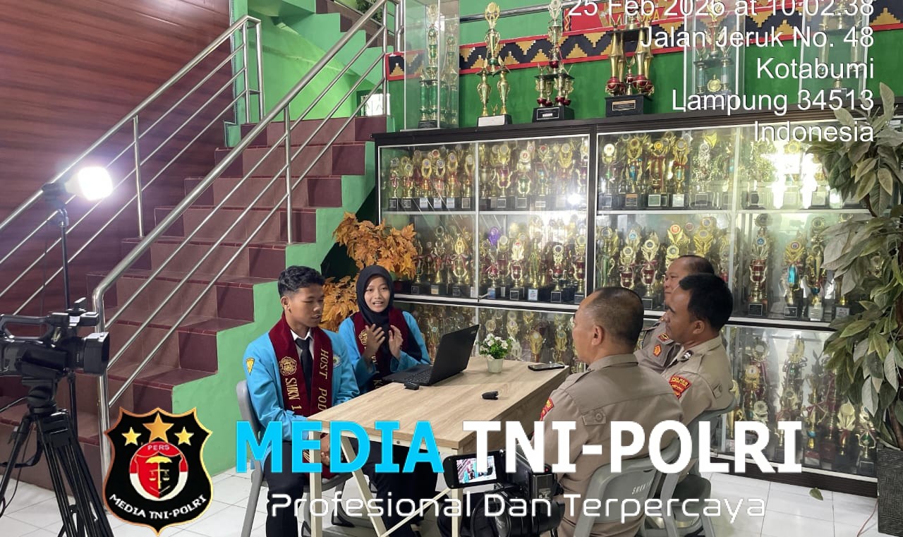 Polres Lampung Utara Sosialisasikan Penerimaan Terpadu Anggota Polri T.A. 2026 melalui Podcast Nesa Tv