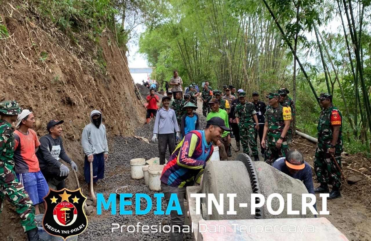 Tim Wasev Tinjau Langsung Sasaran TMMD 127 Kodim Wonogiri Desa Kembang