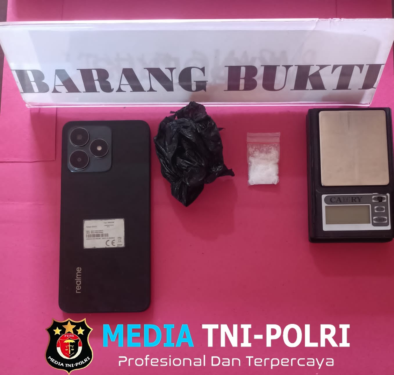 Satresnarkoba Polres Landak Amankan Terduga Pemilik Sabu di Ngabang