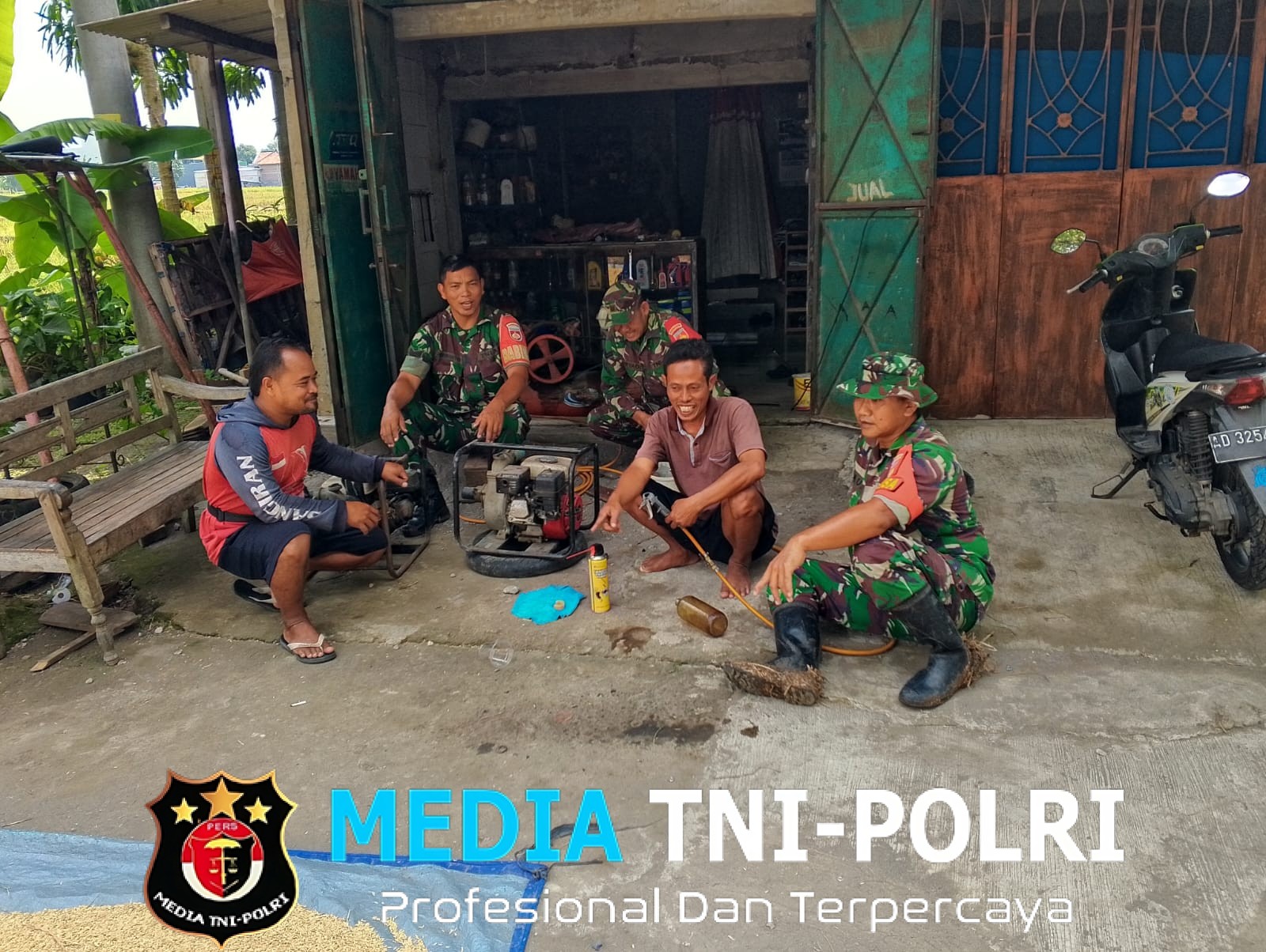 Babinsa Imbau Warga Waspada Kesehatan di Bulan Puasa