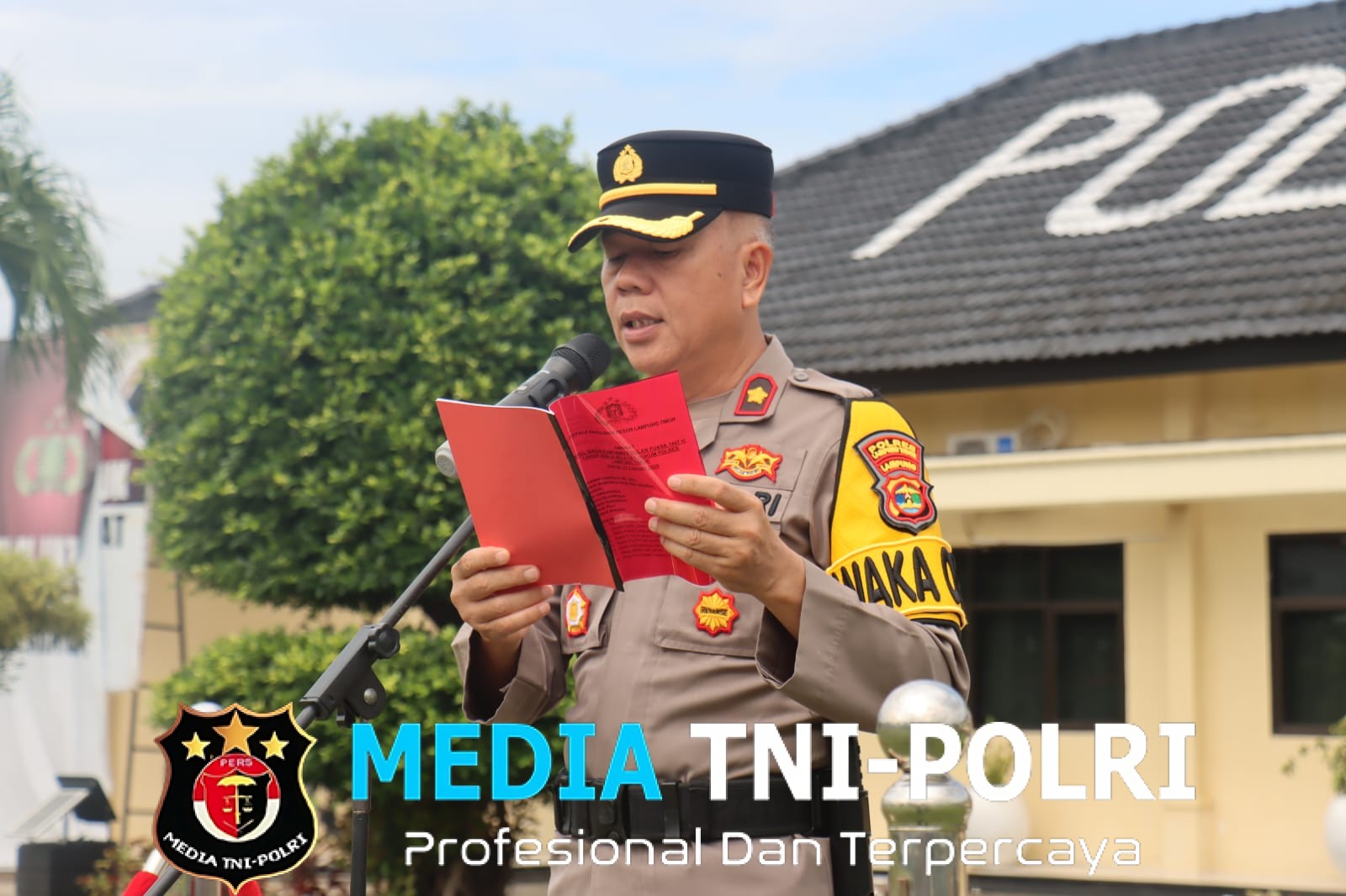 Polres Lampung Timur Gelar Apel Siaga Kambibmas di Bulan Ramadhan