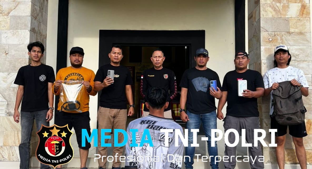 Polsek Kota Agung Tangkap Pencuri 3 HP di Kota Agung Timur