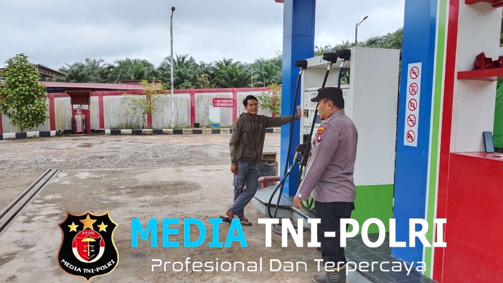 Cegah Gangguan Kamtibmas, Polsek Kuala Behe Intensifkan Patroli di Obyek Vital